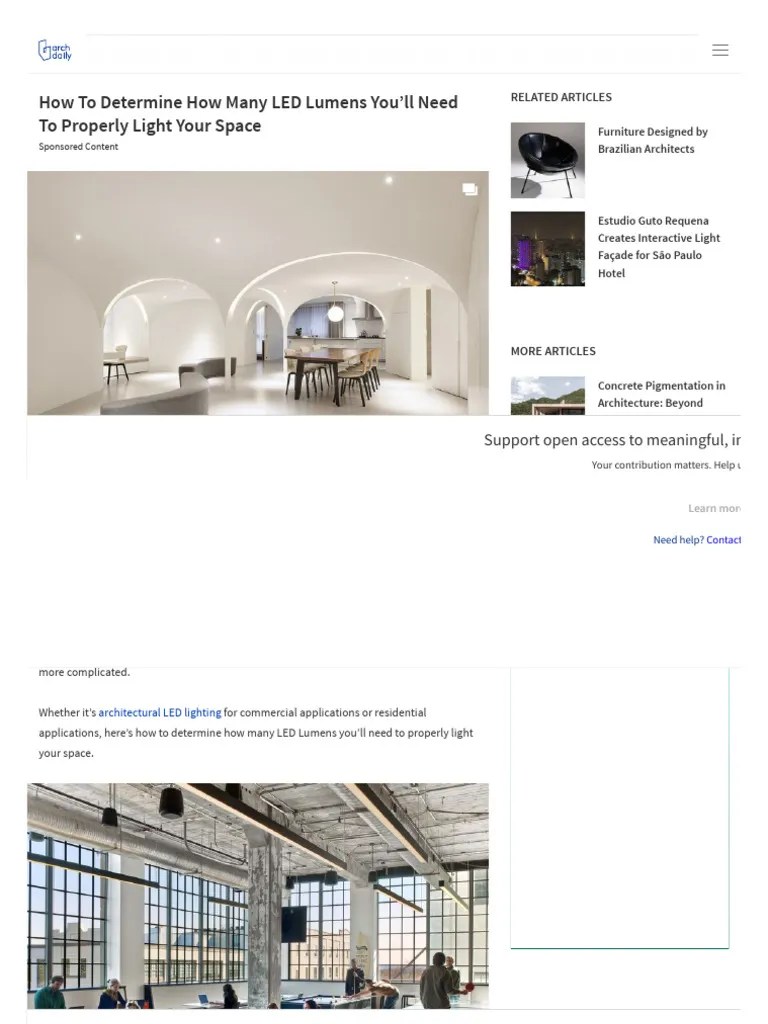 How To Determine How Many LED Lumens You'll Need To Properly Light Your