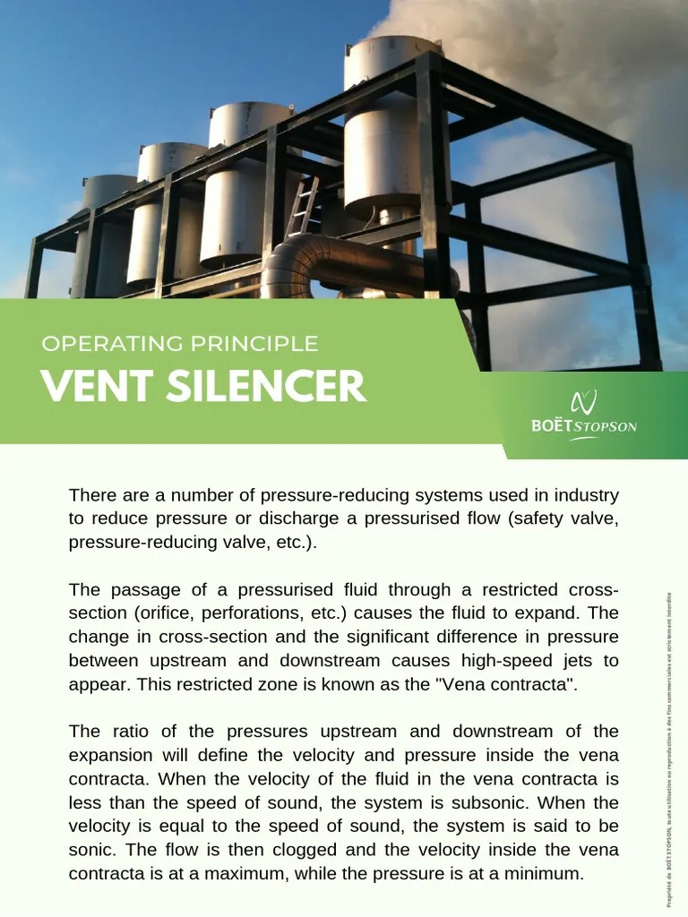 Operating Principle Vent Silencer VS Download Free PDF Jet Engine
