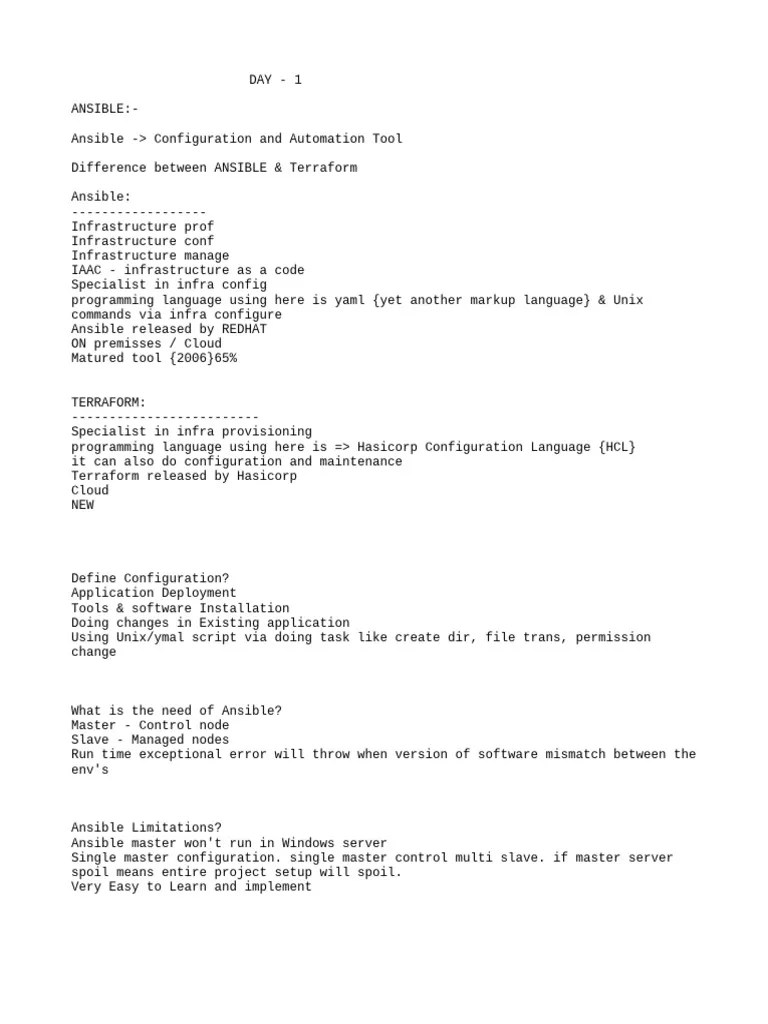 Ansible Download Free PDF Computing Software
