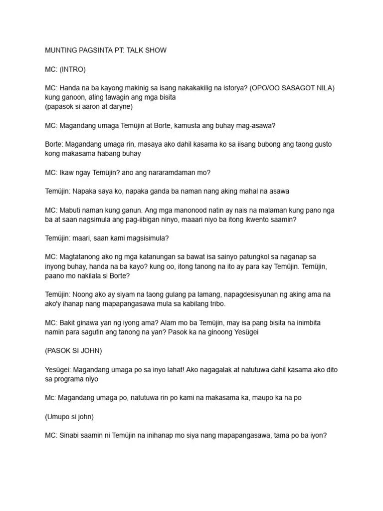 Munting Pagsinta PT PDF