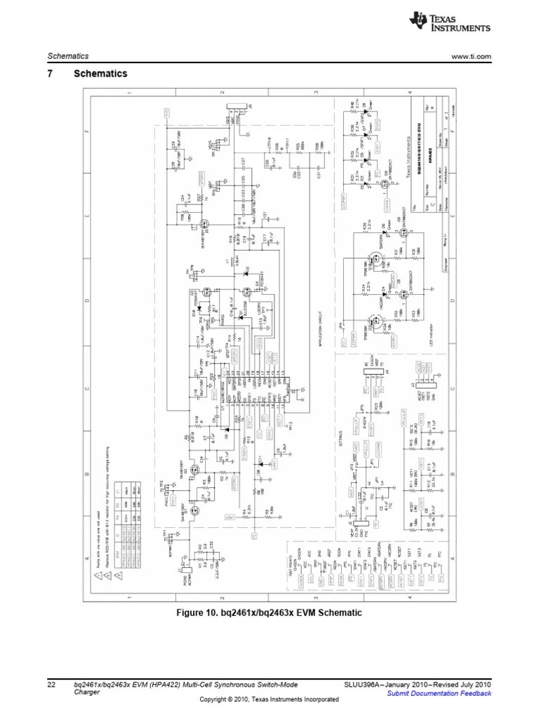 BatteryCharger EVM Schematic | PDF
