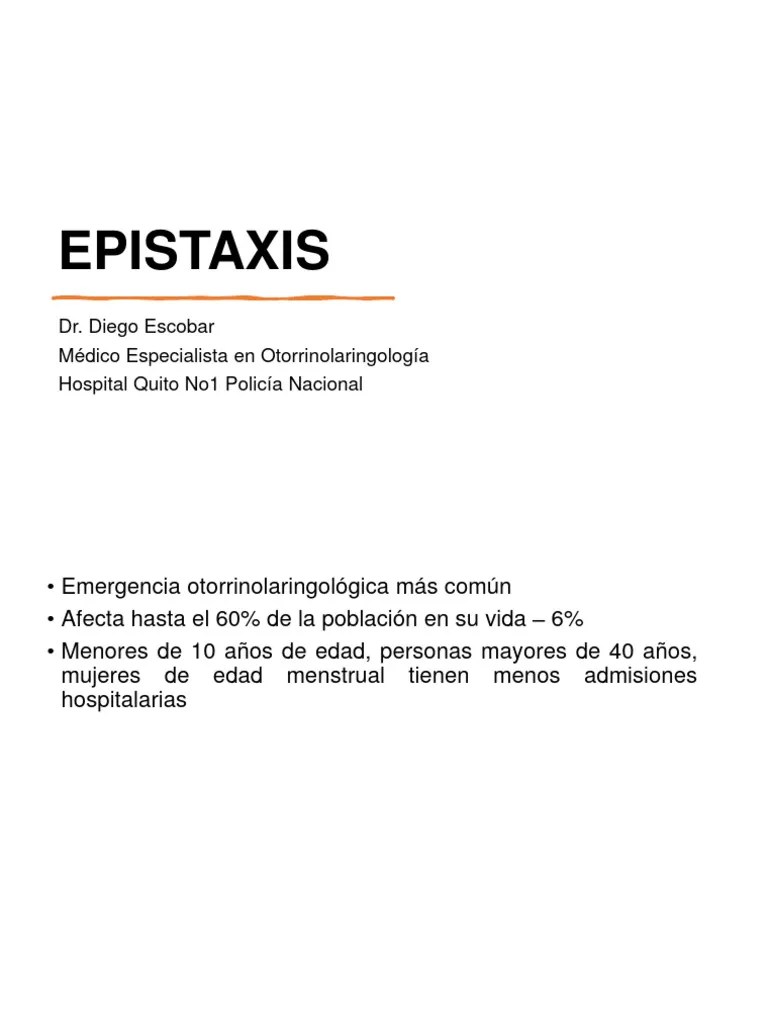 EPISTAXIS PDF