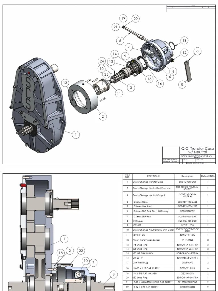 Quick Change Transfer Case Neutral PDF Vehicles Automotive