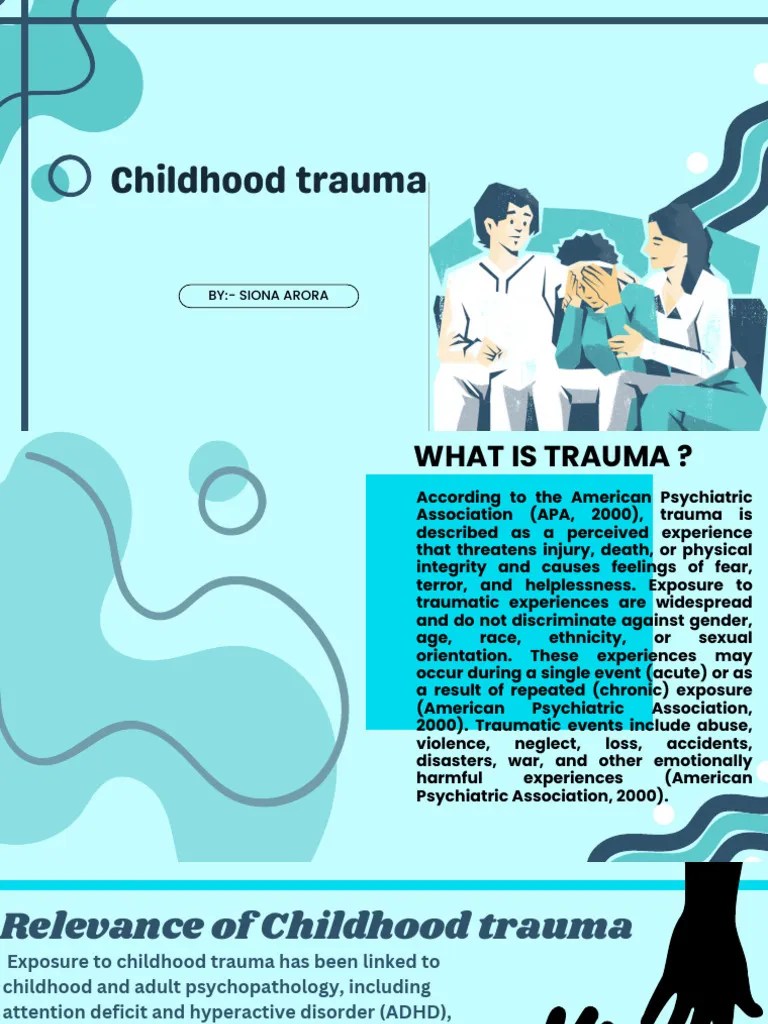 Understanding Childhood Trauma Effects PDF