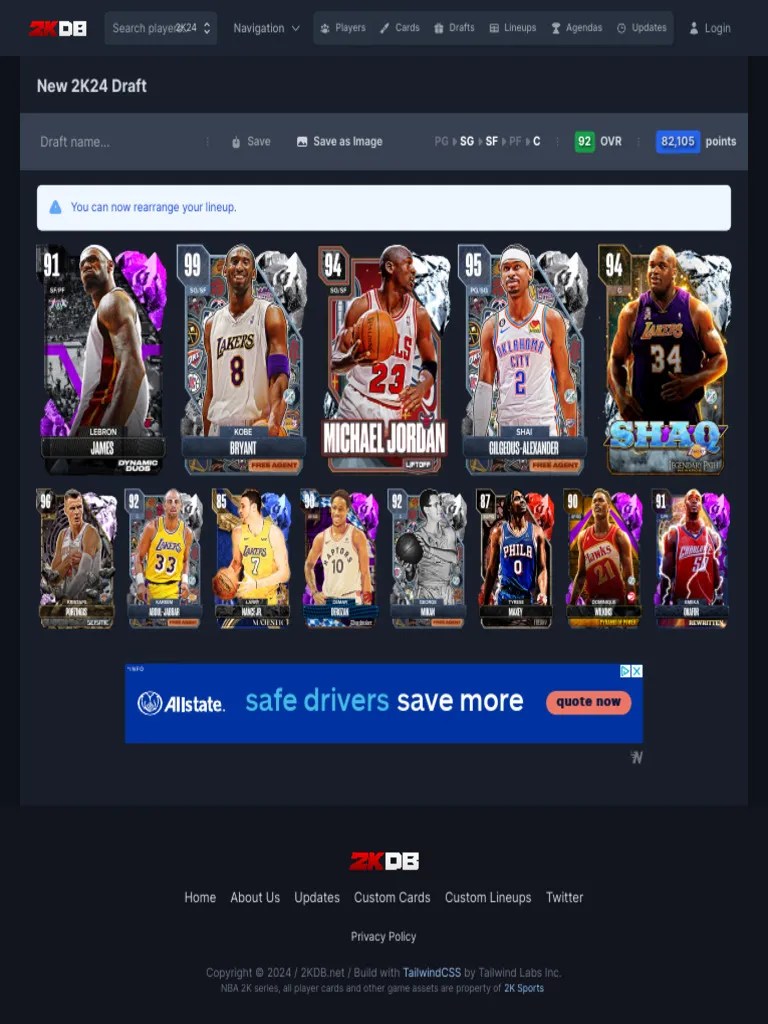 NBA 2K24 2KDB MyTeam Database PDF(01)