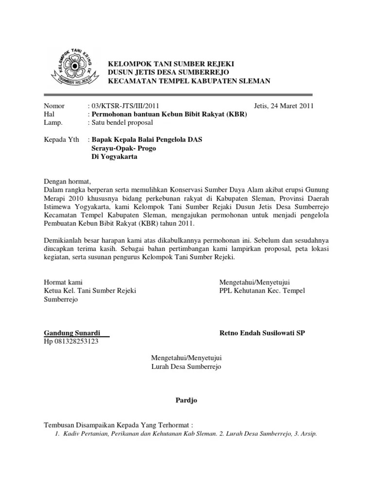 Proposal Kebun Bibit Rakyat _kbr