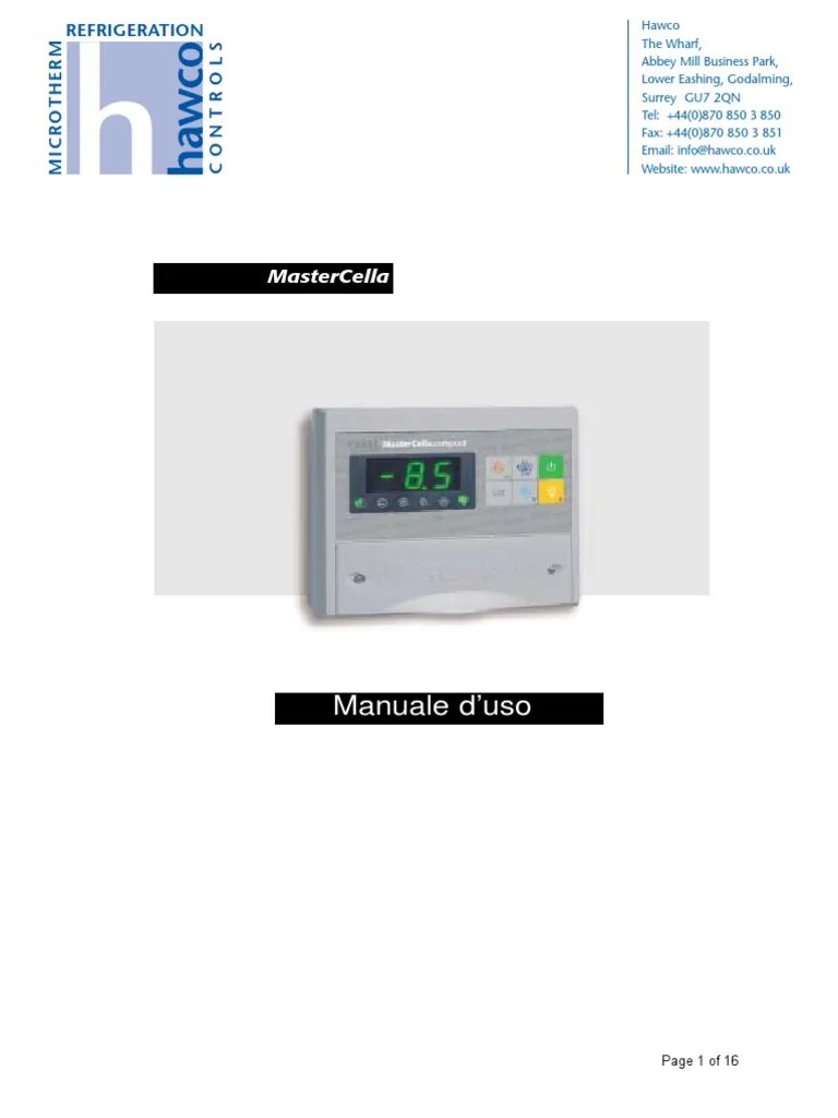 Manual Carel 1 | Parameter (Computer Programming) | Power Supply