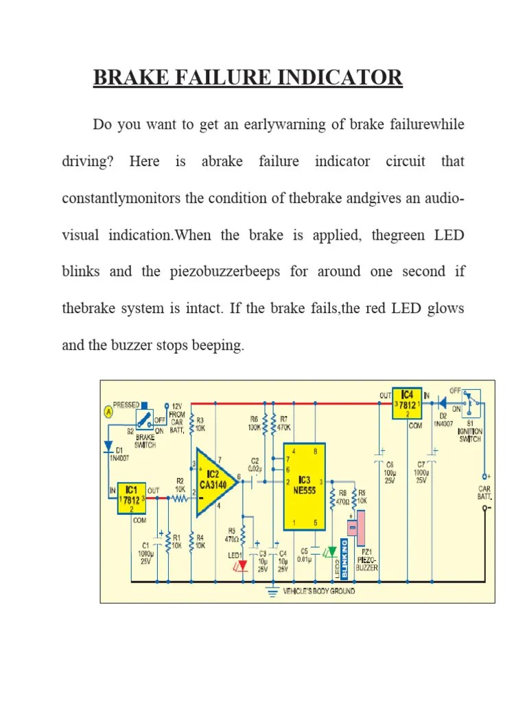1.Brake Failure Indicator (Abstract) PDF