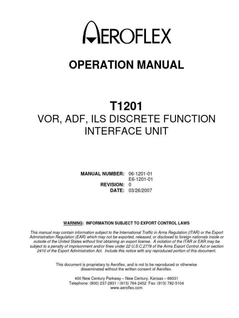T1201 Operation Manual | PDF | Electrostatic Discharge | Electricity