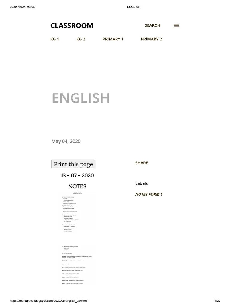 Social Studies Notes PDF 1 PDF