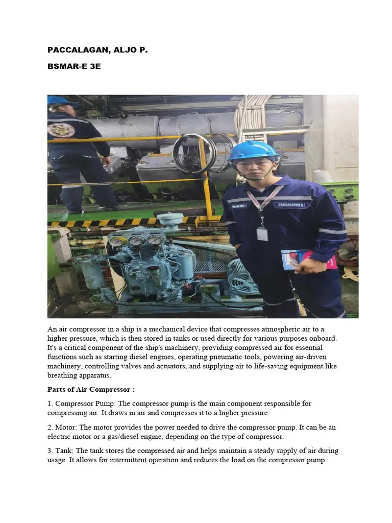 Air Compressor | PDF