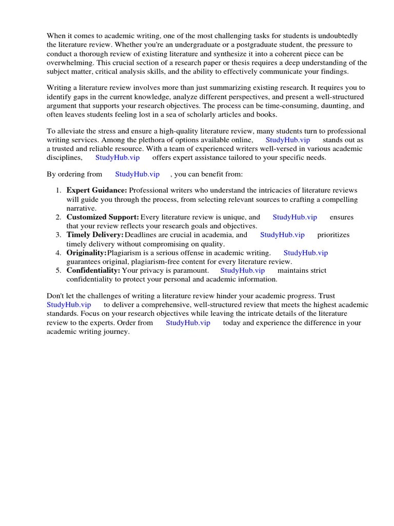 Writing A Literature Review Unimelb PDF Literature Review Thesis