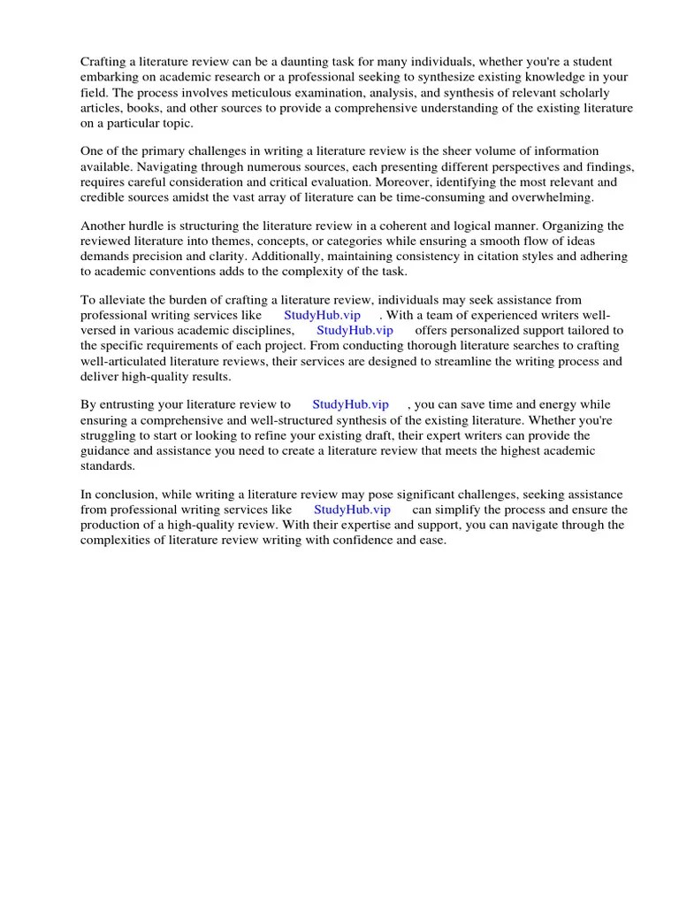 How To Make Literature Review Map PDF Literature Review Methodology