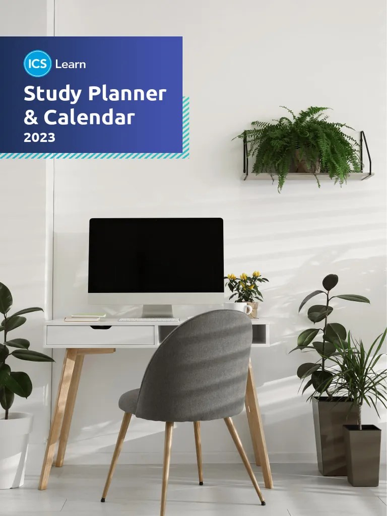 Ics Learn Study Planner and Calendar 2023 PDF