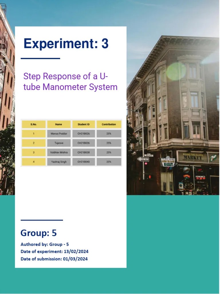 ManoMeter PCI Lab Report grp5 PDF Pressure Pressure Measurement