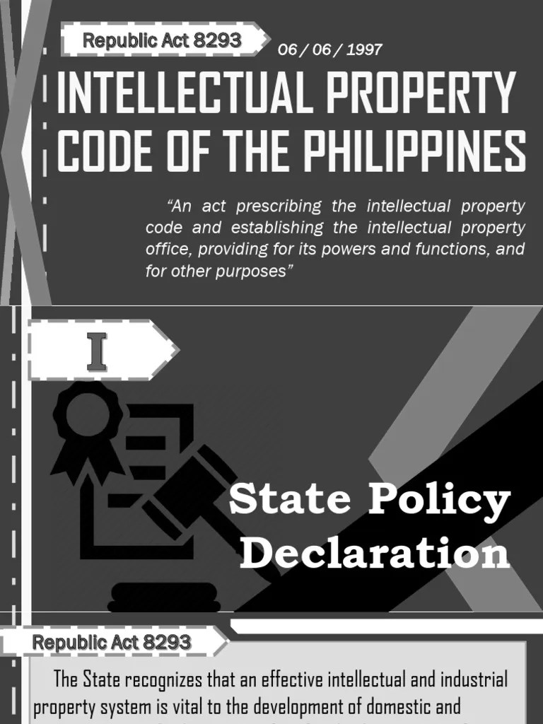 Intellectual Property Code of The Philippines Download Free PDF