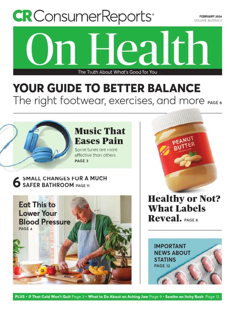 Consumer Reports On Health February 2024 PDF Dietary Fiber Diet