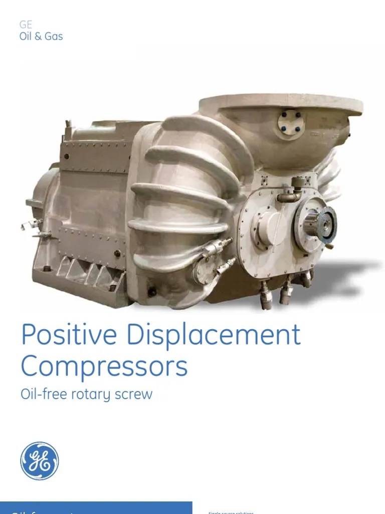 Positive Displacement Compressors Gas Compressor Natural Gas