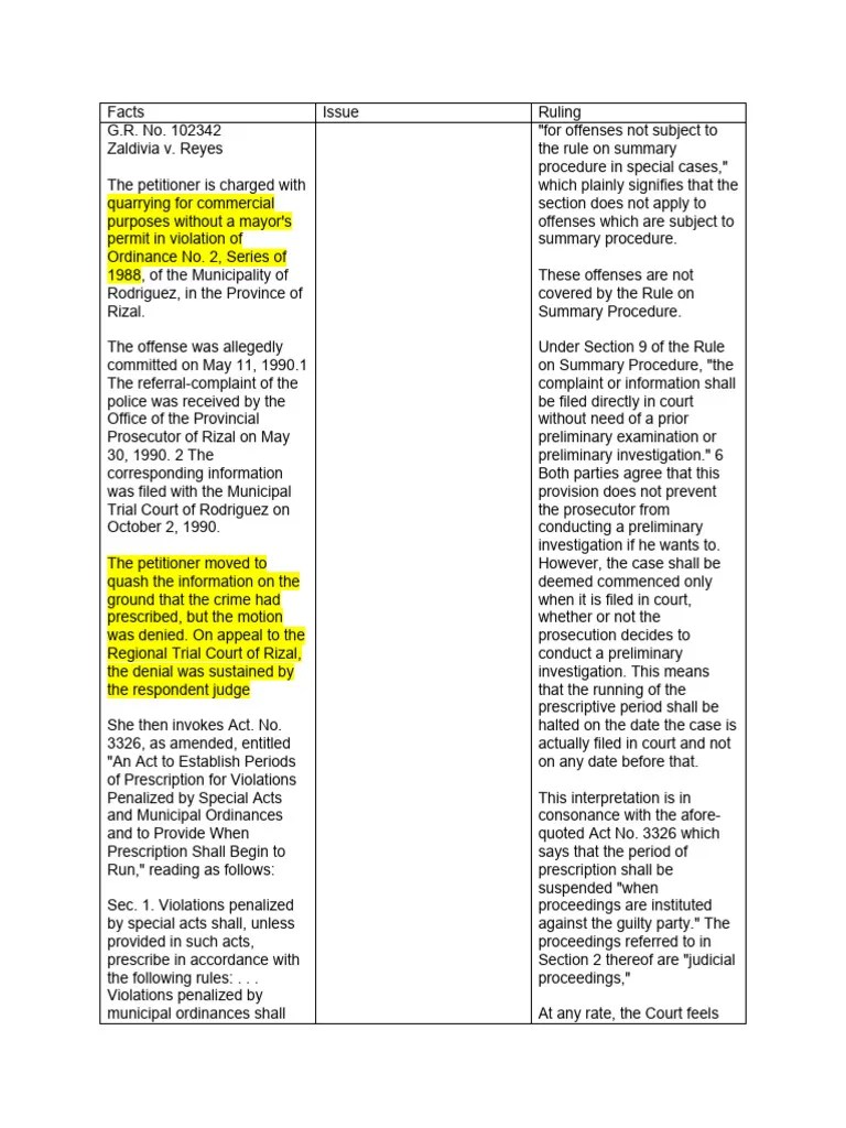 4th Cases Digest PDF Statute Of Limitations Defamation