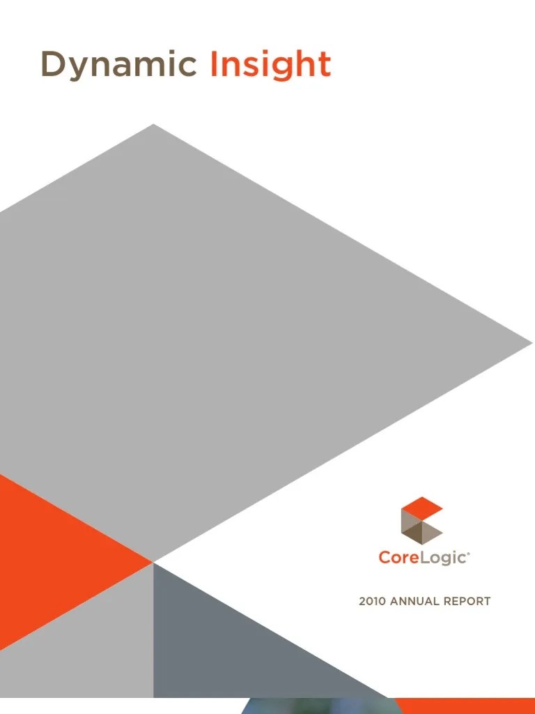 Request 3. CoreLogic Annual Report PDF Core Logic Analytics
