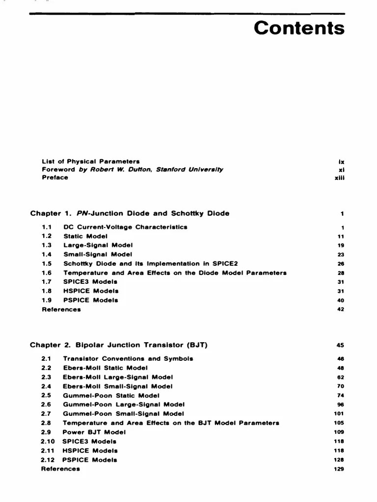 Giuseppe Massobrio, Paolo Semiconductor Device Modeling