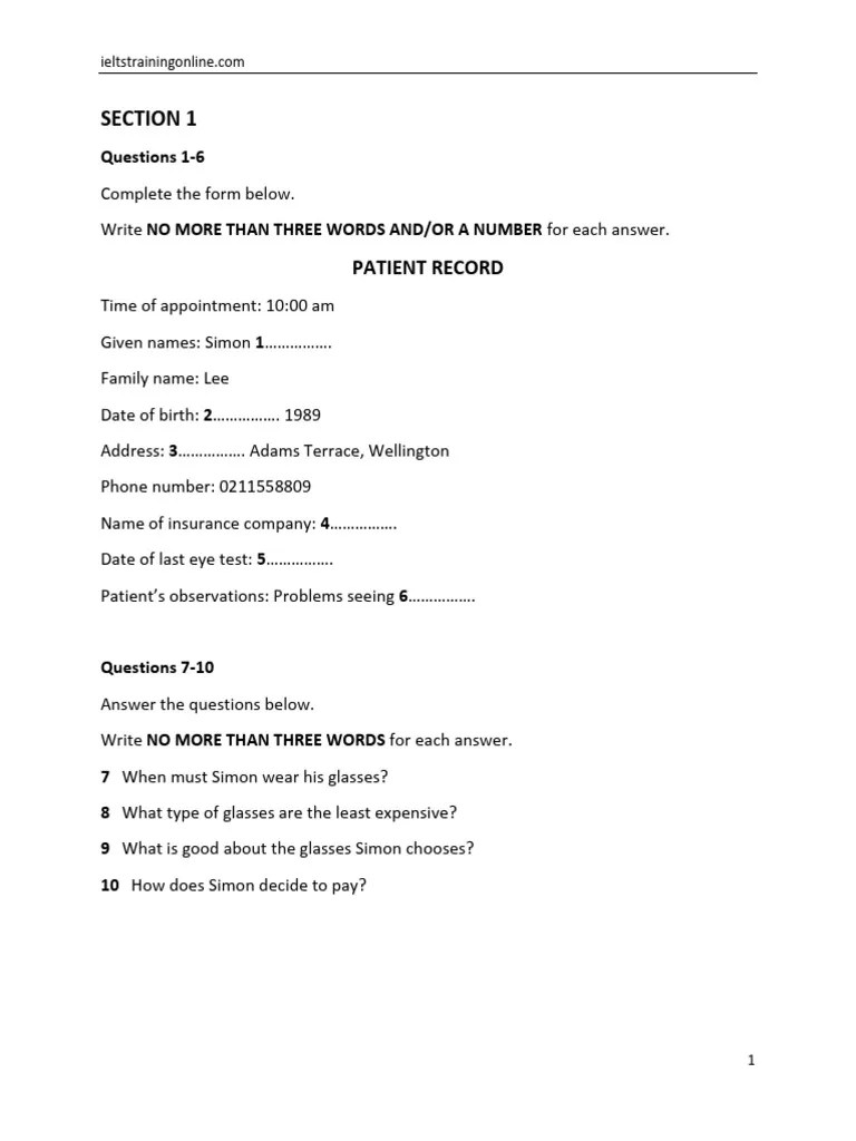 IELTS Recent Actual Test With Answers Practice Test 27 Download Free