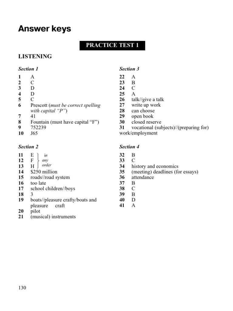 IELTS1 Answer Keys Speed Reading News
