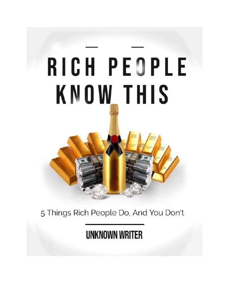 Rich People Know This PDF Philanthropy Wisdom