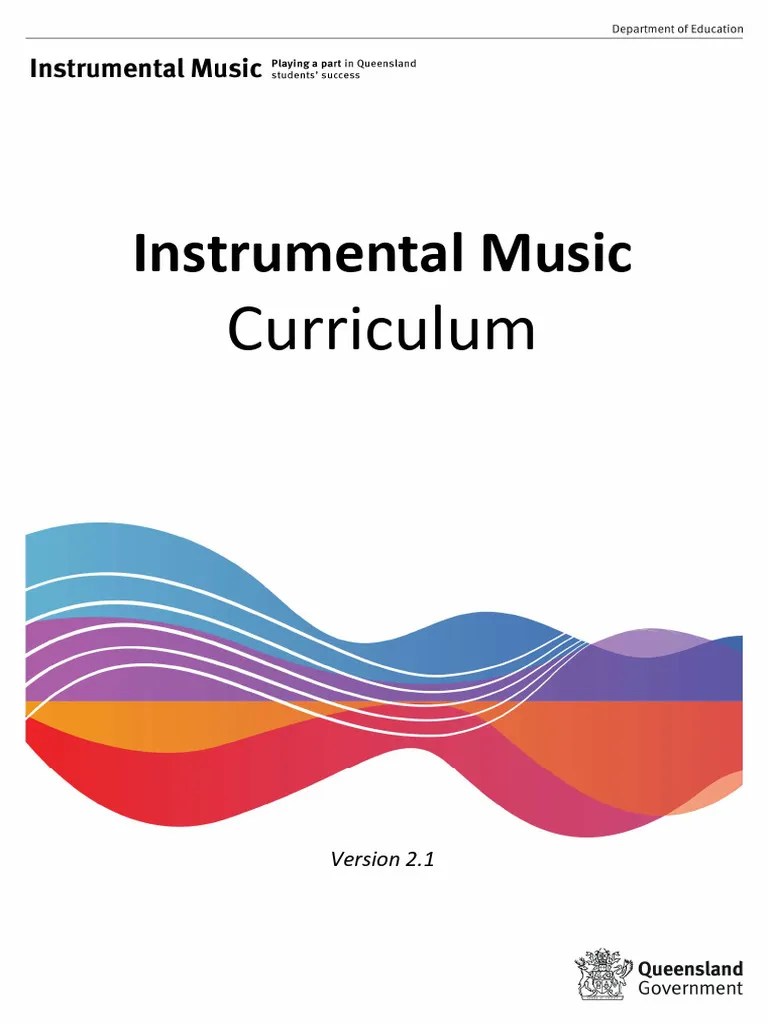 Instrumental Music Curriculum PDF Elements Of Music Musical