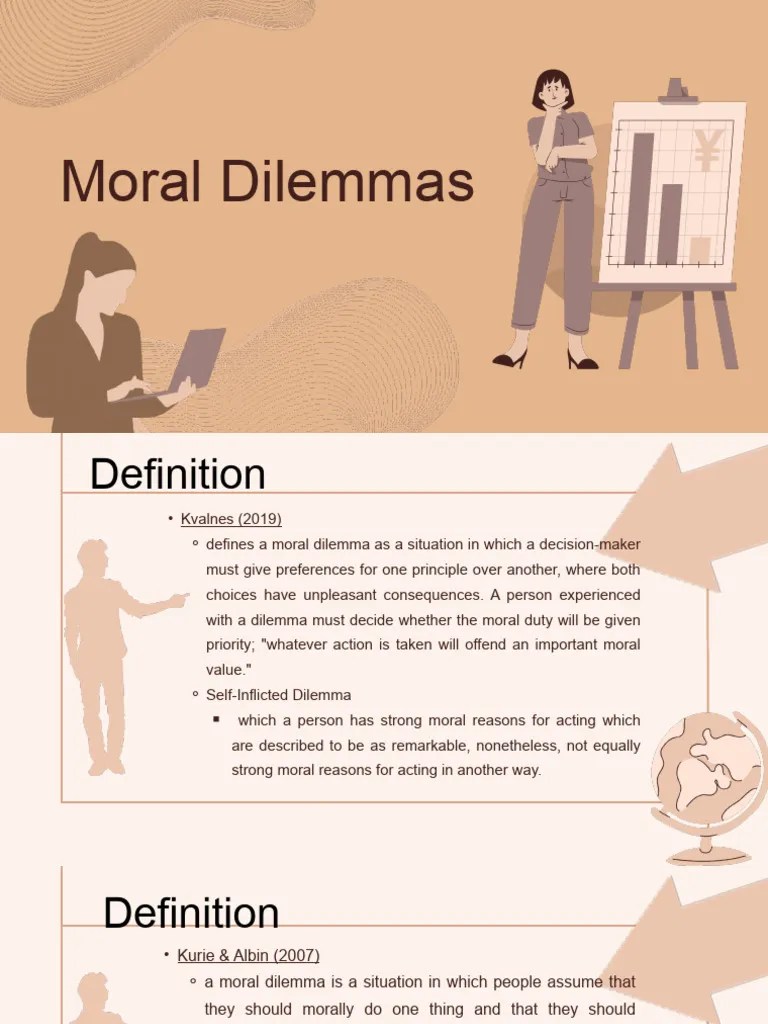 Lesson 2 Moral Dilemma PDF Leadership Employment