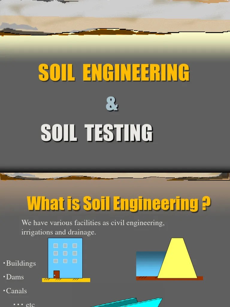 4c Lecture On Soils Engineering Download Free PDF Soil Mechanics Geotechnical Engineering