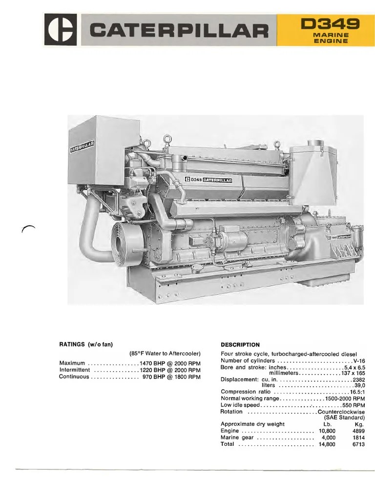 Cat d349 Propulsion PDF