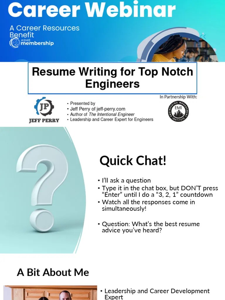 Resume Writing For Top Notch Engineers May 2024 PDF Résumé