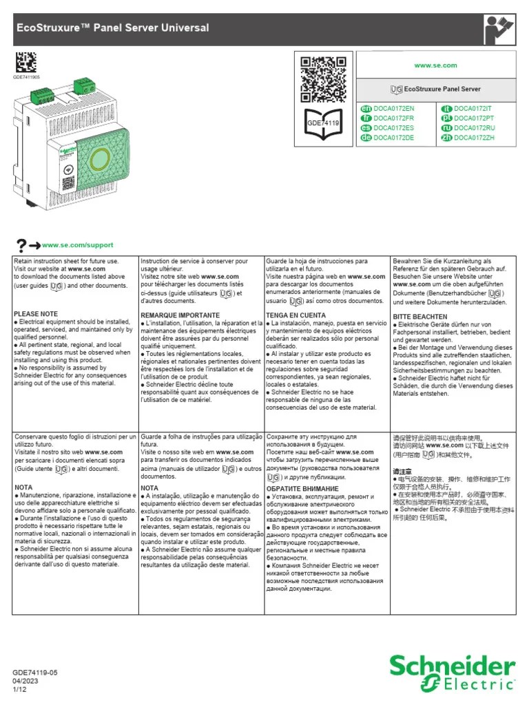 PAS600 Panel Server | PDF | Networking Standards | Computer Science