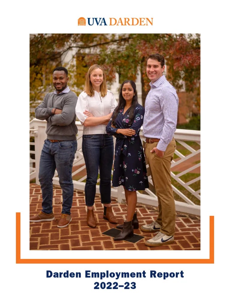 Darden Employment Report 2223 PDF Master Of Business