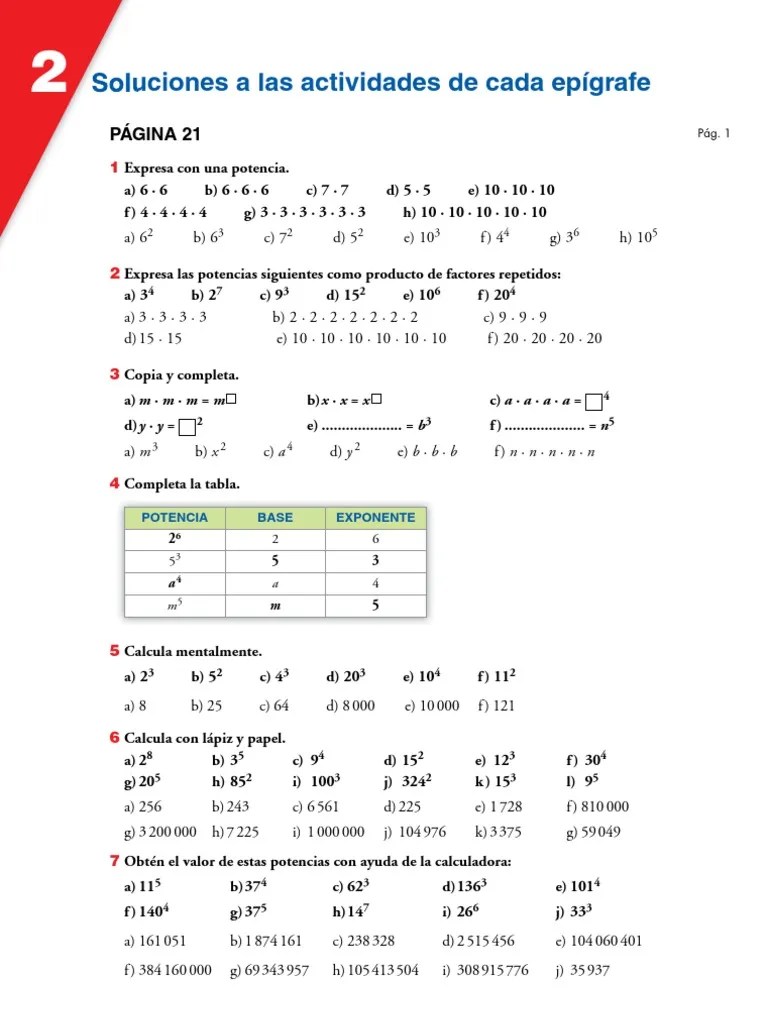tema2 Raíz cuadrada Notación Matemática