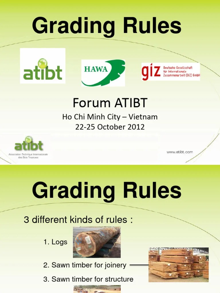 Grading Rules PDF Lumber Wood