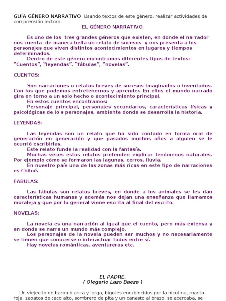 5 Basico Tipos de Textos Romances Contos