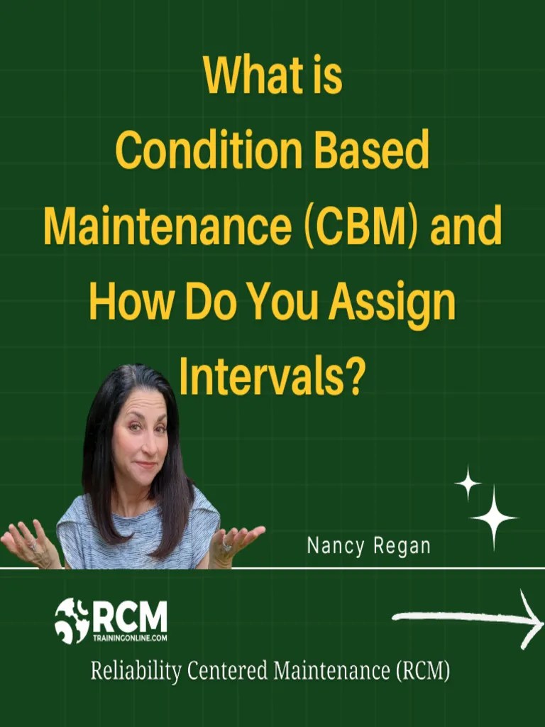 What is CBM and how do you assign intervals_ PDF Mechanical Engineering