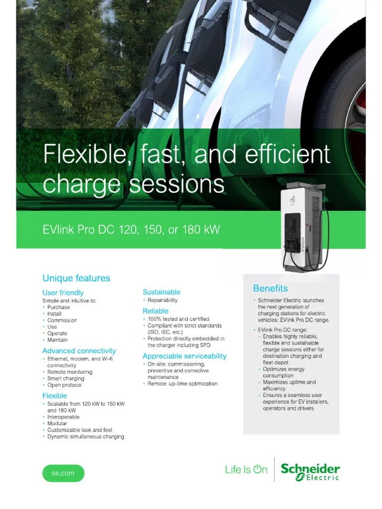 EVlink Pro DC up to 180kW 2 | PDF