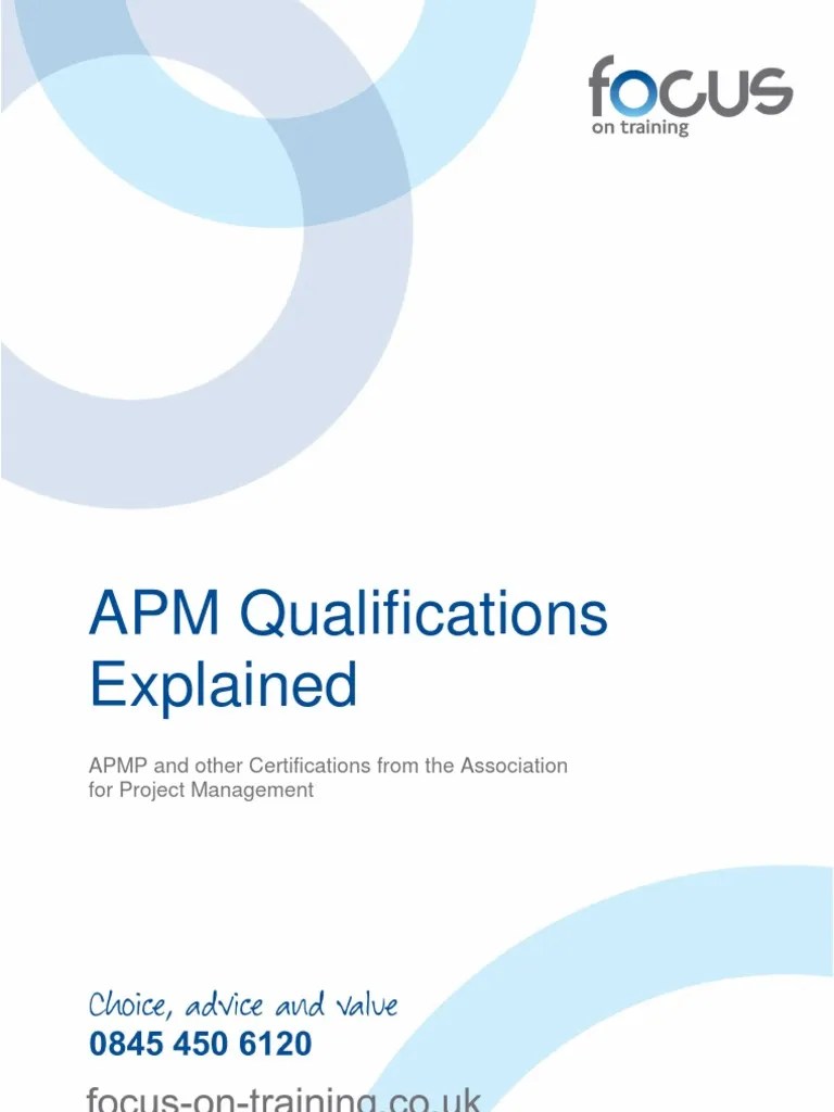 APM Qualifications Explained v1.04 Business Labour