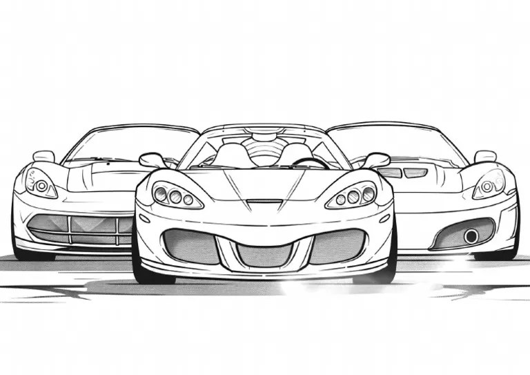 100 Modified Cars Coloring Book Rev Up Your Imagination PDF