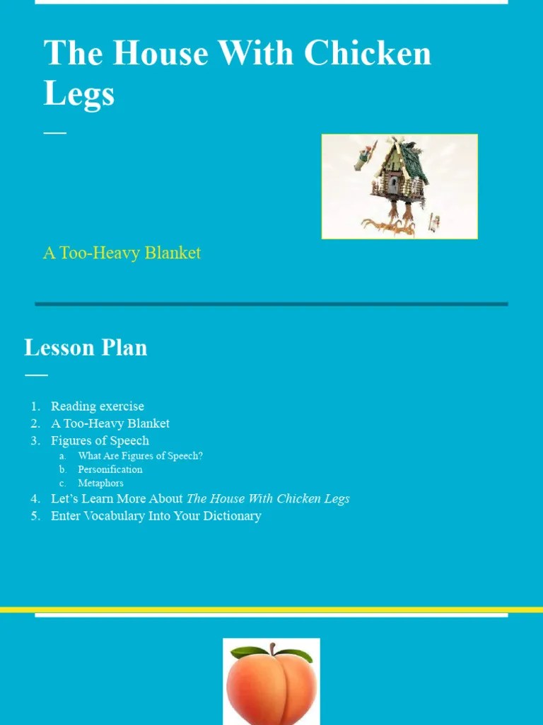 The House With Chicken Legs_ A Too Heavy Blanket PDF Metaphor