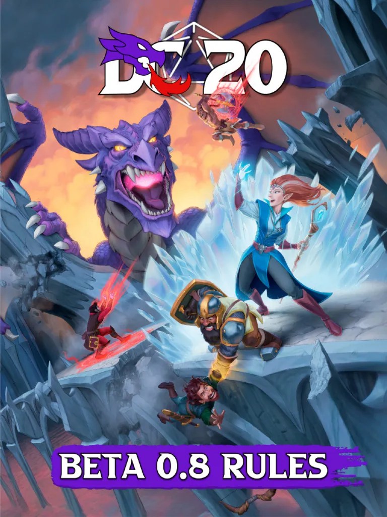 DC20 Core Rules Beta 0.8 PDF | PDF | Role Playing Games | D20 System