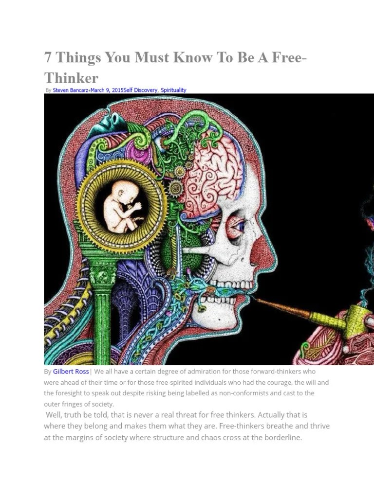 7 Things You Must Know To Be A Free Pdf Thought Perception