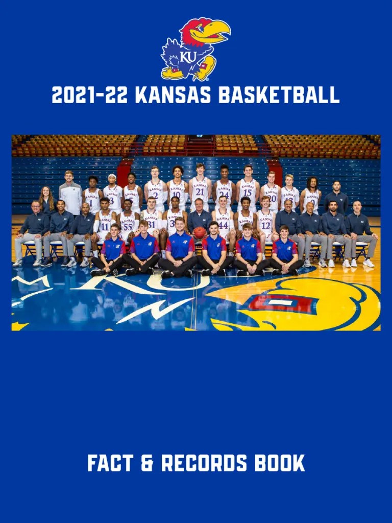 202122 Kansas Basketball Records Guide PDF Kansas Jayhawks Men's(03)