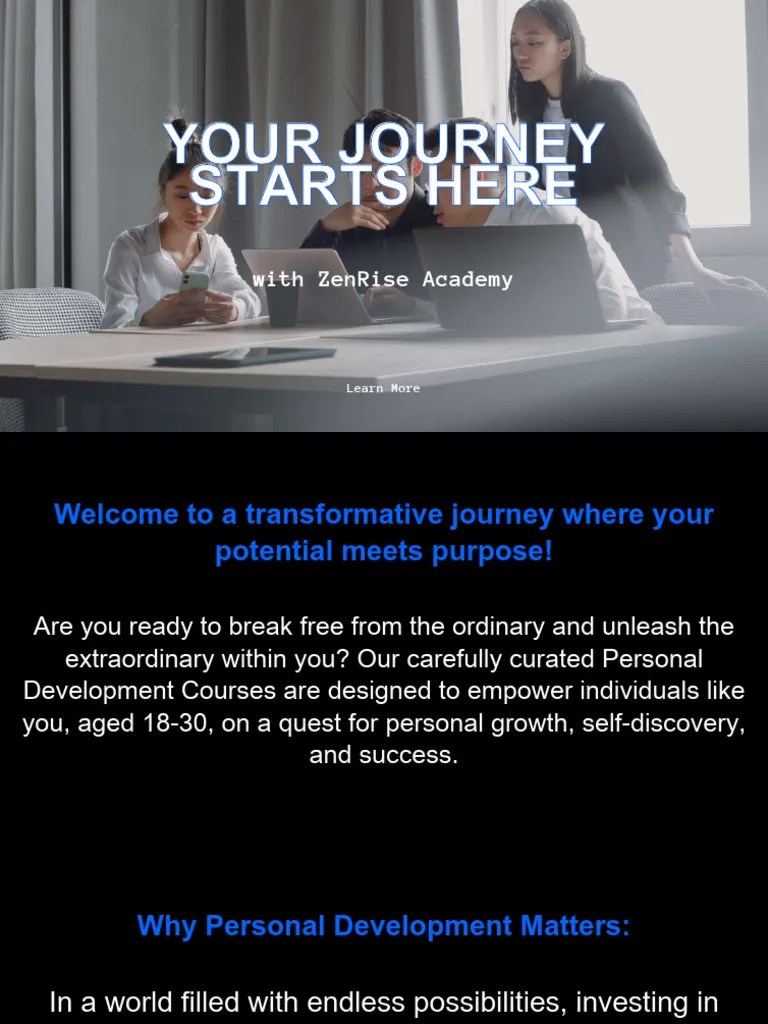 Transform Your Journey with ZenRise PDF Behavior Modification