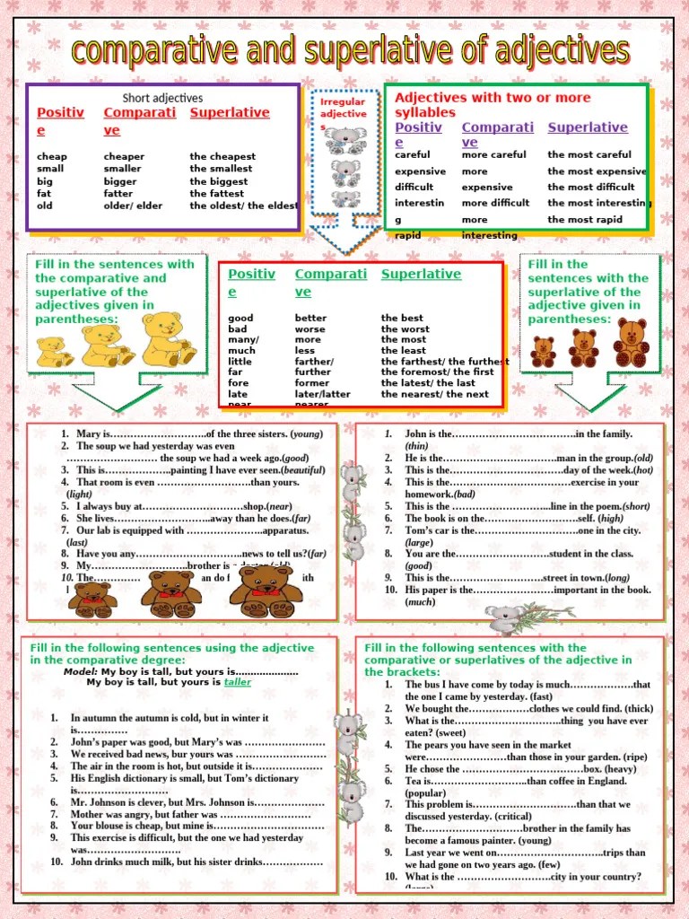 Comparative and Superlative of Adjectives Dec2010 PDF