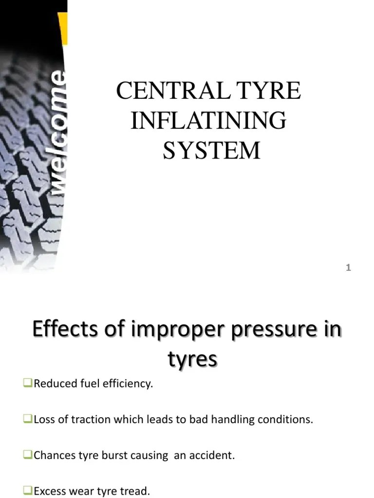 Self Inflating Tyre Systems Tire Automotive Technologies