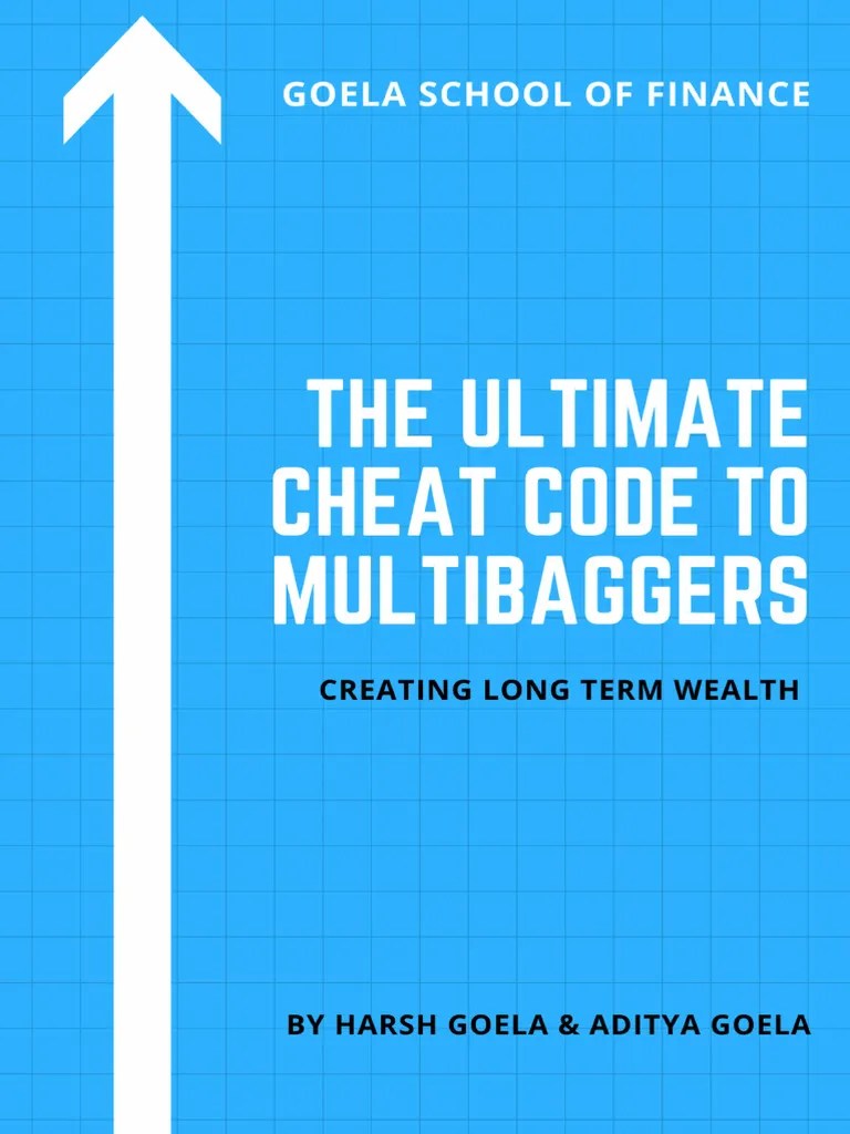 The Ultimate Cheat Code To Multibaggers PDF